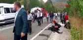 Kütahya minibüsler kafa kafaya çarpıştı 1 ölü, 15 yaralı