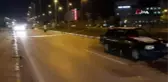 Yaya geçidinde otomobil çarptığı üniversite ögrencisi ağır yaralandı