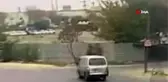 Aşırı hız sonucu feci kaza kamerada: 1 ağır yaralı