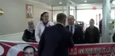 Çocuklardan milli boksör Elif Güneri'ye tebrik sarılması