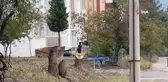 Çöp kutusunun yanına bırakılan bebek çantası polisi alarma geçirdi