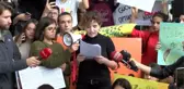 İstanbul-öğrencilerden yök'e 14 bölümde özel yetenek sınavının kaldırılması protestosu