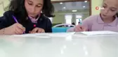Öğrencilerden Mehmetçiğe şiirli ve mektuplu destek