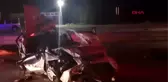 Bursa'da otomobil, tır'a çarptı: 1 ölü, 4 yaralı