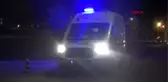 Silahla yarlanan oğlu ve torununu sedyede görünce ağladı