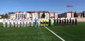 Spor burdur'da futbolculardan asker selamı
