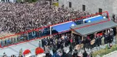 Şehit cenazesinde uygulanan protokol dikkat çekti