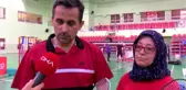 Spor aileler yarışıyor badminton turnuvası'nın şampiyonu başkan özmekik ve eşi oldu