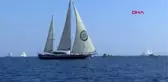 Bodrum cup'ta deniz üzerinde sergi