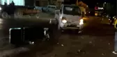 Kamyonet ile çarpışan 17 yaşındaki motosiklet sürücüsü ağır yaralandı