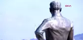 Atatürk'ün ilk heykelinin tepki çeken hali