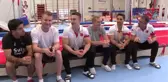 Şampiyon cimnastikçiler olimpiyatlara odaklandı