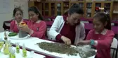 Sivaslı öğrenciler salatalıktan koku üretti