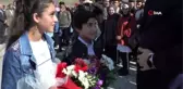 Meralarda antrenman yapan milli sporcular salona kavuştu