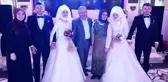 Bu düğünde gelinler de damatlar da ikiz