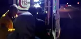 '253 promil' alkollü sürücü bariyere çarptı : 2 yaralı