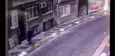 Hırsızın apartmanın 2. katına 'örümcek adam' gibi tırmanması kamerada