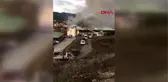 Bartın öğrencilerin kaldığı otelin çatısı yandı
