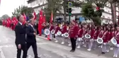 29 Ekim töreninde kaymakam konuşurken yere yığıldı
