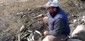 Vatandaşlar, ölen balıkları çuvallara doldurup evlerine götürdüler