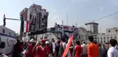 Bağdat'taki göstericilerin kalesi 
