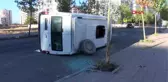 Diyarbakır servis minibüsü ile taksi çarpıştı 5 işçi yaralı