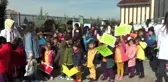 Gölbaşı'nda öğrenciler fidan dikti