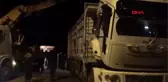 Afyonkarahisar pancar yüklü kamyon devrildi 1 yaralı