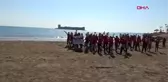 Mersin-tarihi kalede kitap okudular