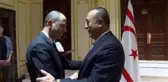 Çavuşoğlu, KKTC Başbakan Yardımcısı ve Dışişleri Bakanı Özersay ile görüştü