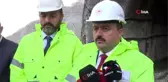 Bakan Yardımcısı Metin, Karadere Tüneli'nde incelemede bulundu