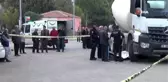 Beton mikserinin altında can verdi