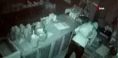 Kapüşon bal hırsızı kamerada