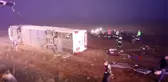 Aksaray'da otobüs şarampole devrildi: 1 ölü, 51 yaralı