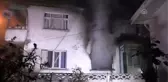 İki katlı binada yangın