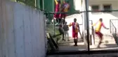 Denizli'de amatör maçta çıkan kavgaya futbolcular da karıştı