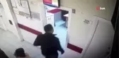 Yaşanan arbede kameraya yansıdı.