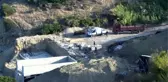 Karaburun'daki sit alanına yapılan inşaatta yıkım başladı