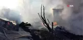 Köy alevlere teslim oldu: 4 ev, 3 ahır ve 7 samanlık kül oldu