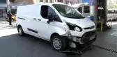 Şişli'de minibüsle motosiklet çarpıştı: 1 ağır yaralı