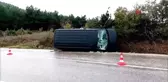 Şarköy'de minibüs devrildi: 5 yaralı