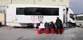 Öğretmenler kan bağışında bulundu
