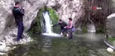 Bu şelaleden sıcak su akıyor