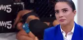Kafes dövüşünde nakavt olan Sabriye Şengül, 