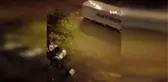 Giresun'da sağanak yağış sonrası yollar göle döndü