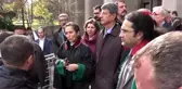 İzinsiz tahir elçi anmasına polis engeli