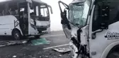 Sarıkamış'ta zincirleme trafik kazası: 20 yaralı