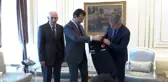 Şenol Güneş ve Özkan Sümer'den Ekrem İmamoğlu'na ziyaret