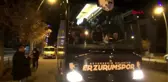 Erzurum hastalığından dolayı maça gidemedi, taraftar evinin önünde toplandı