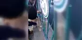 Kafası demir korkuluklara sıkışan yavru köpek kurtarıldı